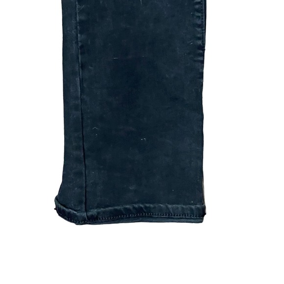 Loft Ann Taylor Denim Curvy Bootcut Jeans Black Women Size 4 Mid-Rise Stretch - Picture 3 of 9